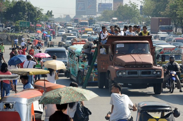 Traffic in Manila